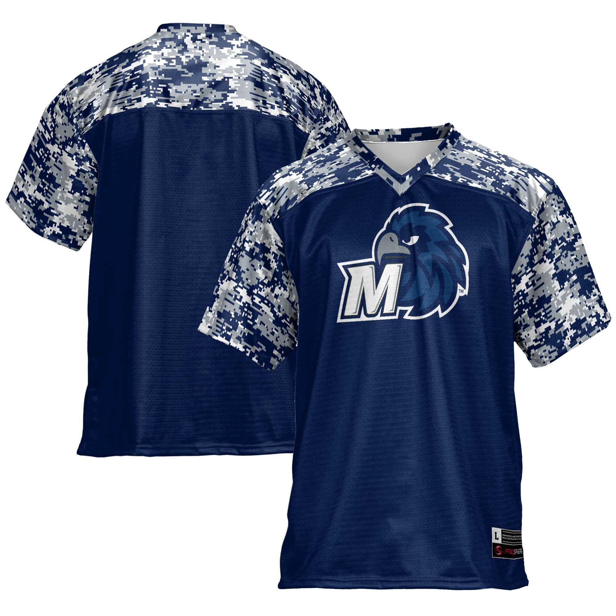 Monmouth Hawks Football Jersey - Navy Ncaa