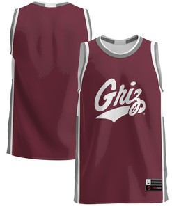 Montana Grizzlies Basketball Jersey - Maroon Ncaa