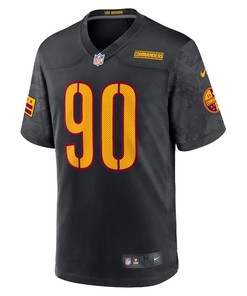 Montez Sweat 90 Washington Commanders Youth Alternate Game Jersey - Black
