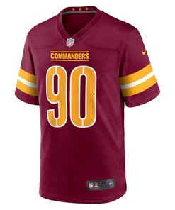 Montez Sweat Washington Commanders Player Game Jersey - Burgundy
