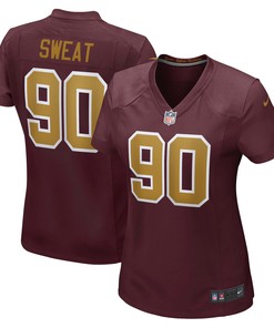 Montez Sweat Washington Football Team Womens Game Jersey - Burgundy Nfl