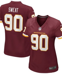 Montez Sweat Washington Football Team Womens Game Player Jersey -burgundy Nfl
