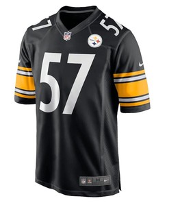 Montravius Adams Pittsburgh Steelers Game Player Jersey - Black