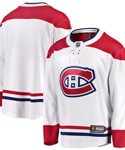 Montreal Canadiens Fanatics Branded Breakaway Away Jersey - White Nhl