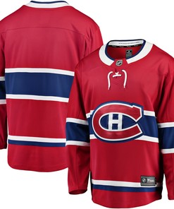 Montreal Canadiens Fanatics Branded Breakaway Home Jersey - Red Nhl