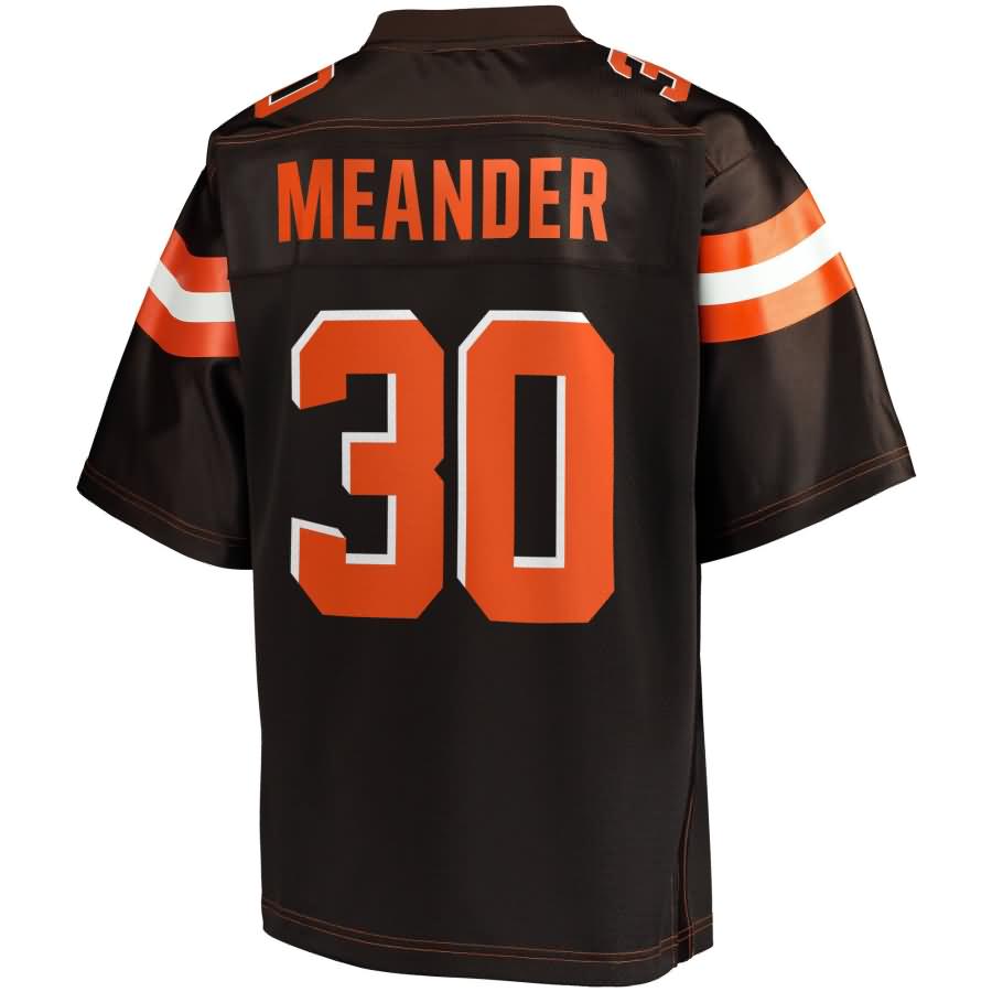 Montrel Meander Cleveland Browns Nfl Pro Line Youth Player Jersey - Brown