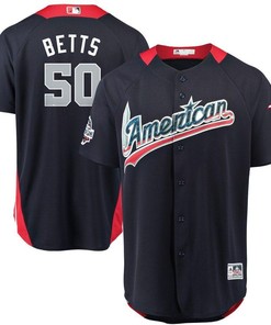 Mookie Betts American League Majestic 2019 Mlb All-star Game Home Run Derby Player Jersey Navy