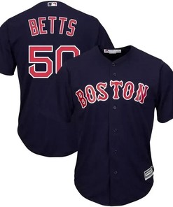 Mookie Betts Boston Red Sox Big And Tall Alternate Cool Base Player Jersey - Navy