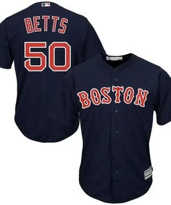 Mookie Betts Boston Red Sox Cool Base Player Jersey - Navy