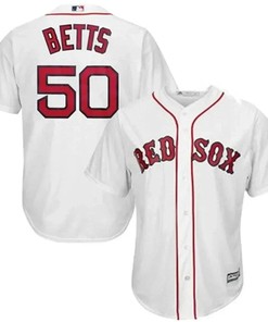 Mookie Betts Boston Red Sox Home Big And Tall Cool Base Player Jersey - White