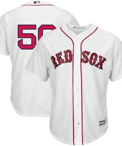 Mookie Betts Boston Red Sox Home Official Cool Base Player Jersey - White