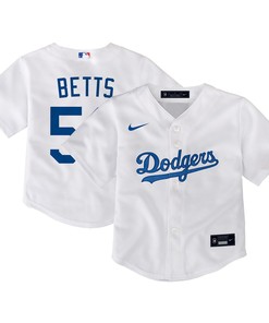 Mookie Betts Los Angeles Dodgers Infant Home Replica Player Jersey - White Mlb