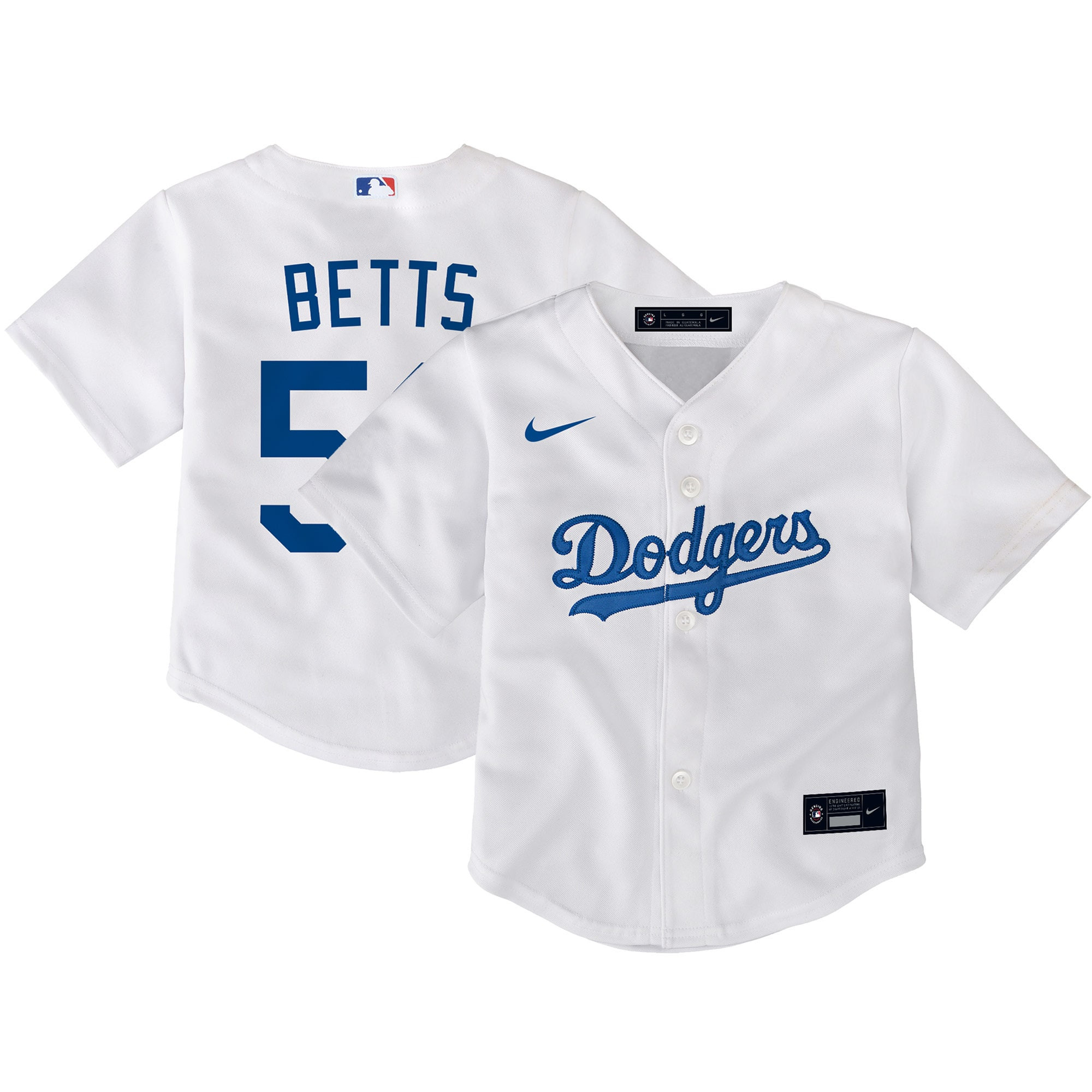 Mookie Betts Los Angeles Dodgers Infant Home Replica Player Jersey - White Mlb