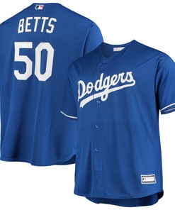 Mookie Betts Los Angeles Dodgers Majestic Big & Tall Replica Player Jersey - Royal Mlb