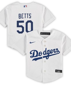 Mookie Betts Los Angeles Dodgers Toddler Home Replica Player Jersey - White Mlb