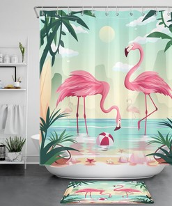 Moon and Star Shower Curtain for Dreamy and Fantasy Bathroom Decor