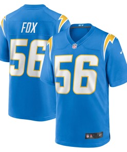 Morgan Fox Los Angeles Chargers Player Game Jersey - Powder Blue Nfl