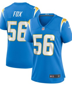 Morgan Fox Los Angeles Chargers Womens Player Game Jersey - Powder Blue Nfl
