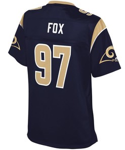 Morgan Fox Los Angeles Rams Nfl Pro Line Womens Player Jersey - Navy