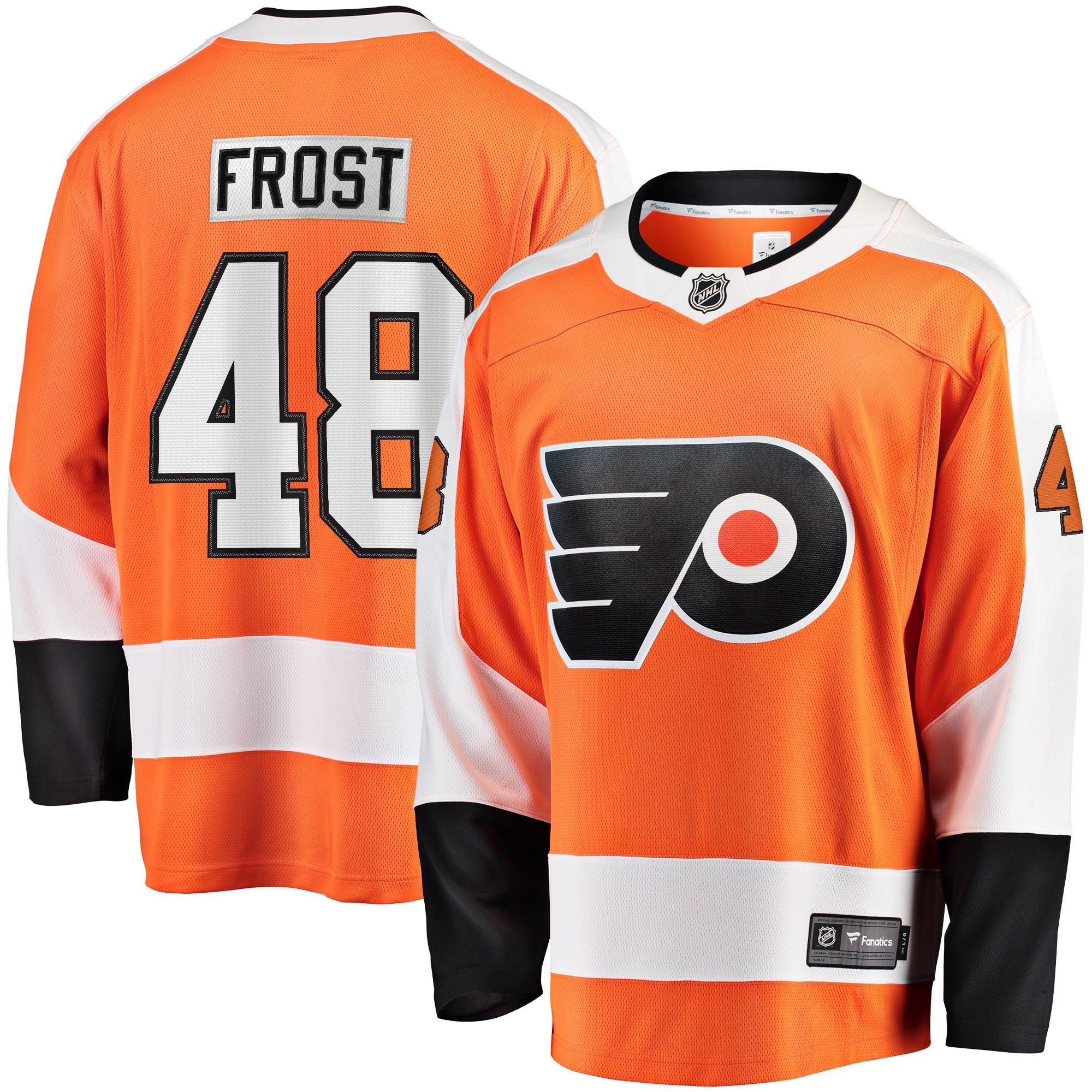 Morgan Frost Philadelphia Flyers Fanatics Branded Breakaway Player Jersey - Orange Nhl