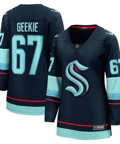 Morgan Geekie Seattle Kraken Fanatics Branded Womens Home Breakaway Player Jersey - Deep Sea Blue Nhl
