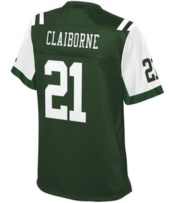 Morris Claiborne New York Jets Nfl Pro Line Womens Team Color Player Jersey - Green