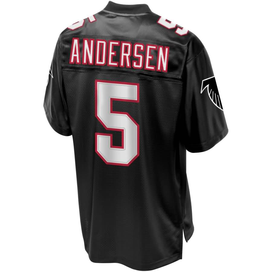 Morten Andersen Atlanta Falcons Nfl Pro Line Retired Player Football Jersey - Black