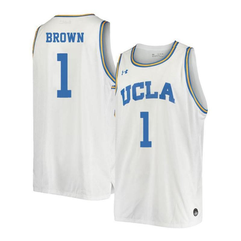 Moses Brown 1 UCLA Bruins Retro Elite Basketball Men Jersey - White