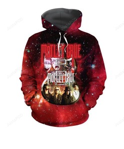 Motley Crue Style 1 3D Hoodie Zip Hoodie