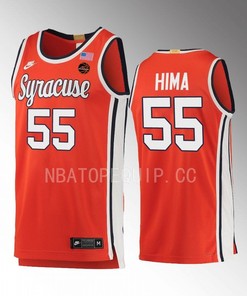 Mounir Hima 55 Syracuse Orange Limited Uniform Jersey 2022-23 Retro Basketball Orange