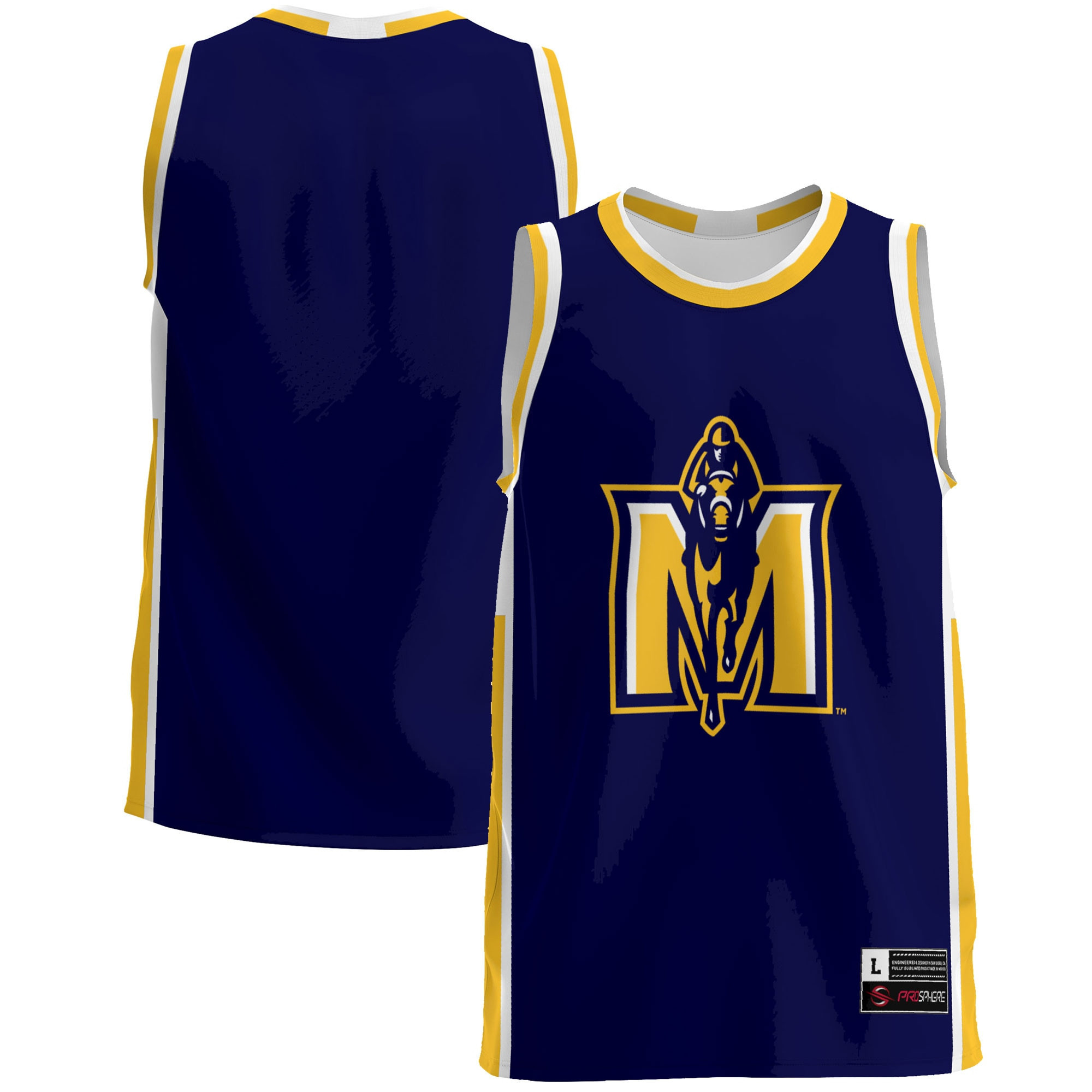 Murray St. Racers Basketball Jersey - Navy Ncaa