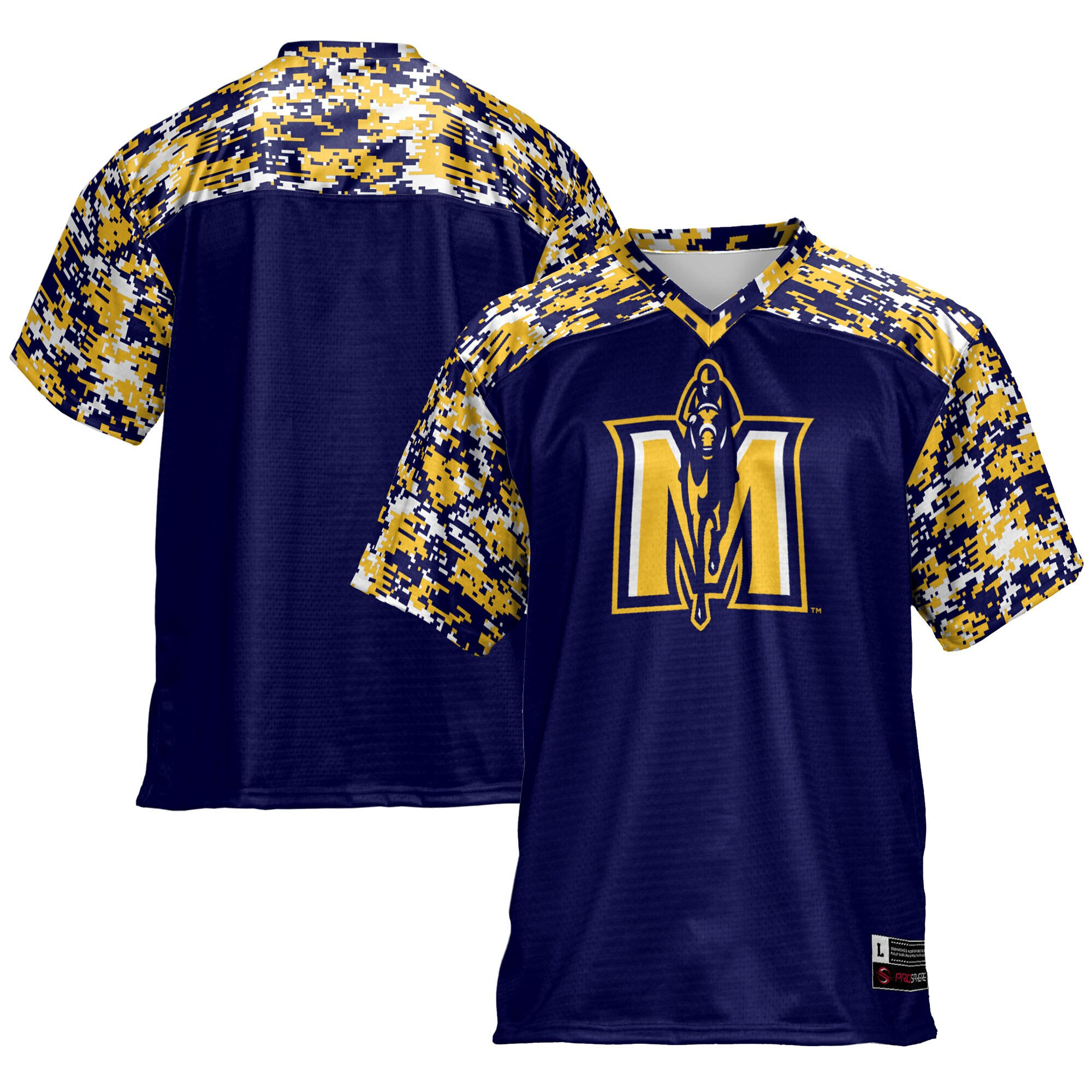 Murray St. Racers Football Jersey - Navy Ncaa