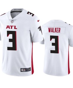 Mykal Walker 3 Atlanta Falcons White Vapor Limited Jersey
