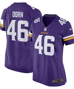 Myles Dorn Minnesota Vikings Womens Game Jersey - Purple Nfl