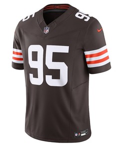 Myles Garrett 95 Cleveland Browns Vapor F.U.S.E. Limited Jersey - Brown