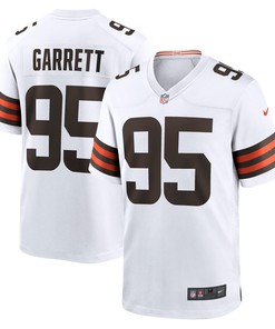 Myles Garrett Cleveland Browns Away Game Jersey - White Nfl
