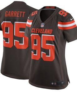 Myles Garrett Cleveland Browns Nike Womens Game Jersey - Brown