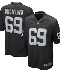 Myron Tagovailoa-Amosa Las Vegas Raiders Game Player Jersey - Black