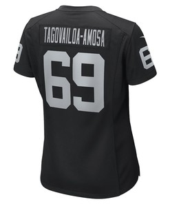 Myron Tagovailoa-Amosa Las Vegas Raiders Women's Game Player Jersey - Black
