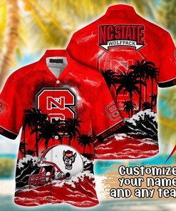 NC State Wolfpack NCAA Best Hawaiian Shirt Ever- Customize Any Team Any League