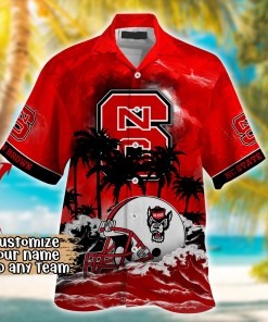NC State Wolfpack NCAA Best Hawaiian Shirt Ever- Customize Any Team Any League
