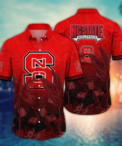 NC State Wolfpack NCAA Flower Hawaii Shirt For Fans Ver 10