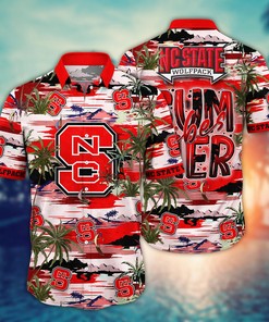 NC State Wolfpack NCAA Flower Hawaii Shirt For Fans Ver 11