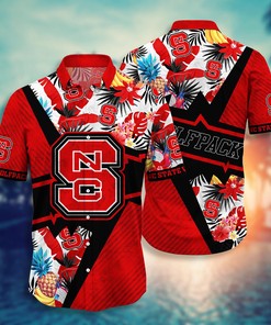 NC State Wolfpack NCAA Flower Hawaii Shirt For Fans Ver 12