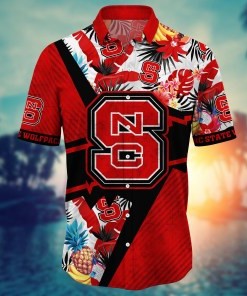 NC State Wolfpack NCAA Flower Hawaii Shirt For Fans Ver 12