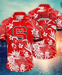 NC State Wolfpack NCAA Flower Hawaii Shirt For Fans Ver 14