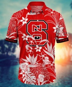 NC State Wolfpack NCAA Flower Hawaii Shirt For Fans Ver 14