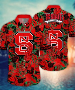 NC State Wolfpack NCAA Flower Hawaii Shirt For Fans Ver 15