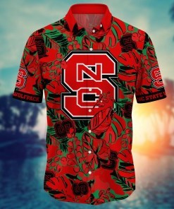 NC State Wolfpack NCAA Flower Hawaii Shirt For Fans Ver 15