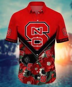 NC State Wolfpack NCAA Flower Hawaii Shirt For Fans Ver 16